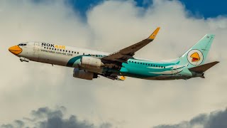 Nok Air B738 HS-DBO Departs BHX for possible Scrap at Kemble 
