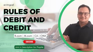 Lesson 4:: Rules of Debit and Credit