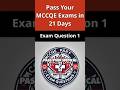 MCCQE Part 1 Practice Exam Question 1
