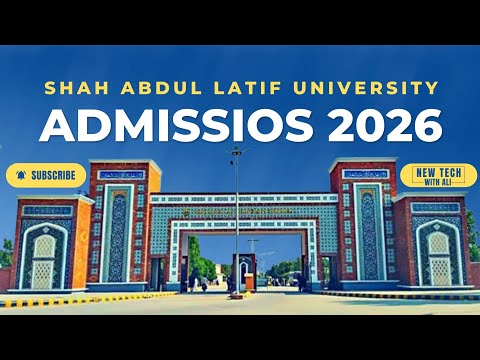 SALU Khairpur Online Admission 2026 Account Create Form Filling Step By Step Guide