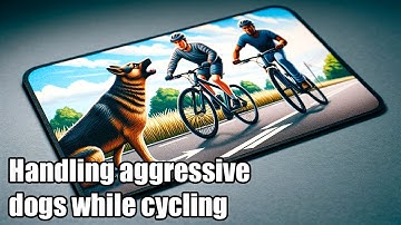 How to deal with aggressive dogs while cycling? Strategies for avoiding dog chases
