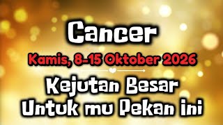 Ramalan Zodiak Cancer Hari ini‼️Kejutan Besar Untuk mu Pekan Ini