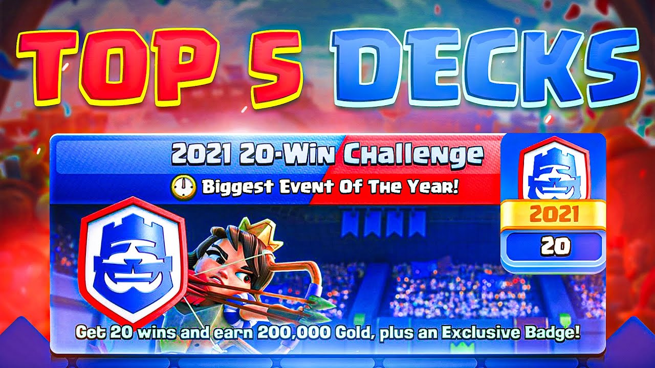 Best Deck for the 20 Win Challenge in Clash Royale! 💪 #clashroyale #2, clash  royal