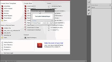 Scaleform Menu (2011) Part2: Setting up Flash