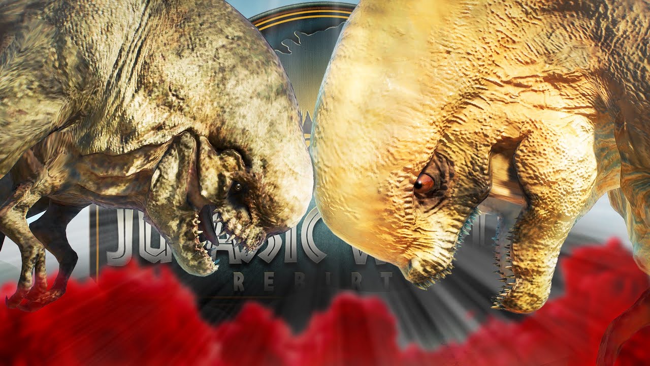 D-REX VS D.REX - Adult vs Juvenile DISTORTUS REXES!! | Jurassic World Rebirth in Evolution 2