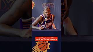 ๐ฃ๏ธ Jalen Green on playing with Devin Booker #shorts | Phoenix Suns