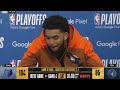 Karl-Anthony Towns Postgame Interview | Minnesota Timberwolves lose to Memphis Grizzlies 104-95