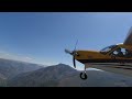 Backcountry Flight Departure From Big Creek Idaho After Eating Their Awesome Breakfast.