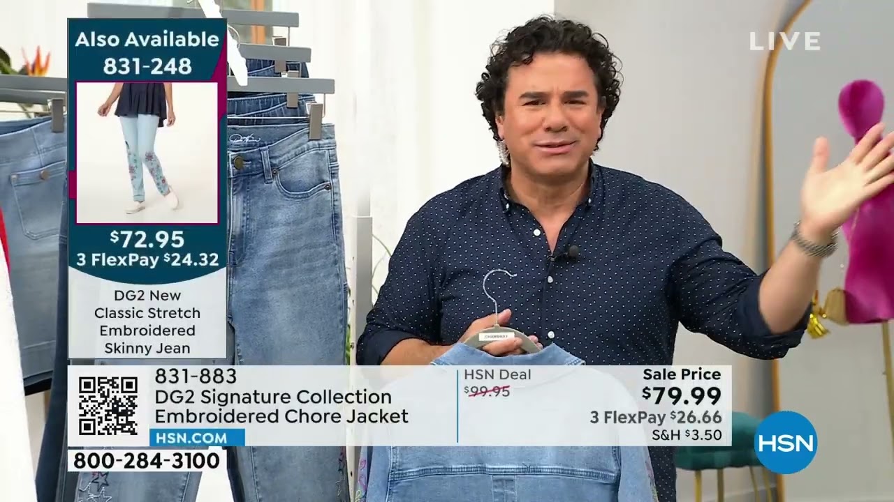 DG2 by Diane Gilman Signature Collection Embroidered Cho...