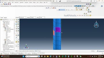 How to add a midpoint, coupling constraint, and reference point in Abaqus, and Animate Graph?