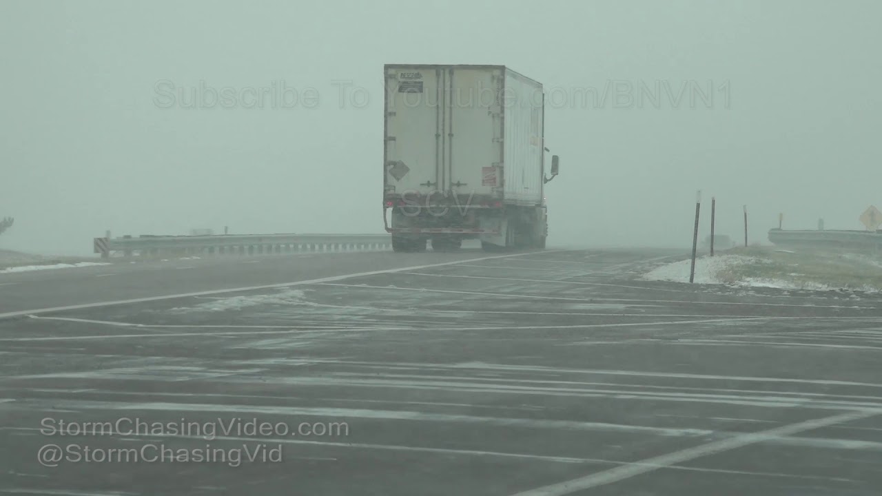 Oakley, KS Blizzard and Crashes - 4/11/2019