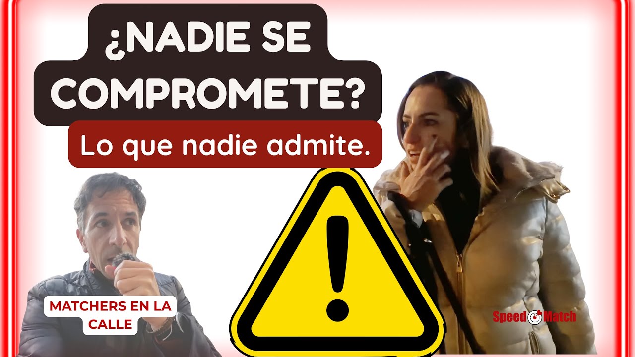 ¿Realmente cuesta tanto comprometerse? Esto opina la calle