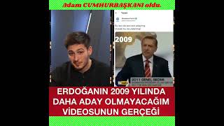 Erdoğan Son Kez Aday Olacağım