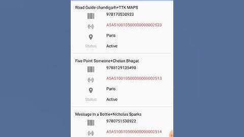 UHF RFID Inventory with Android Phone using virtualdoxx