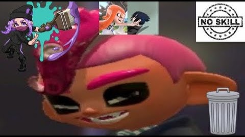 An absolutely mental Octo brush using Octoling destroys splatoon