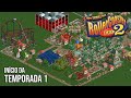 RollerCoaster Tycoon 2 - Construindo o parque de diversão dos sonhos! | Início da Temporada 1