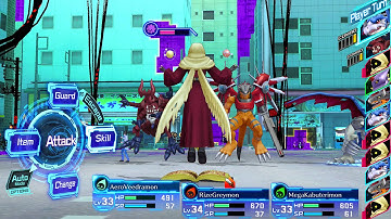 Digimon Story - Cyber Sleuth - Boss: Wisemon (Hard mode)