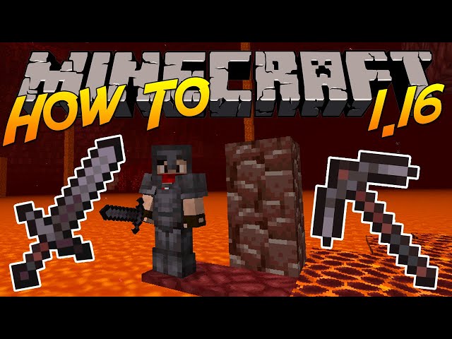 How to craft a full set of Minecraft Netherite armor