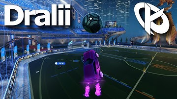 DRALII is UNFAIR in NA Ranked (SSL 2v2 Rocket League)