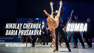 Nikolay Chernov - Daria Prusakova (RUS) | Rumba | WDC AL World Amateur LAT | Dutch Open Assen 2021