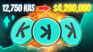 How Much Will 12,750 $KAS Be Worth By 2026? Kaspa Price Prediction!!