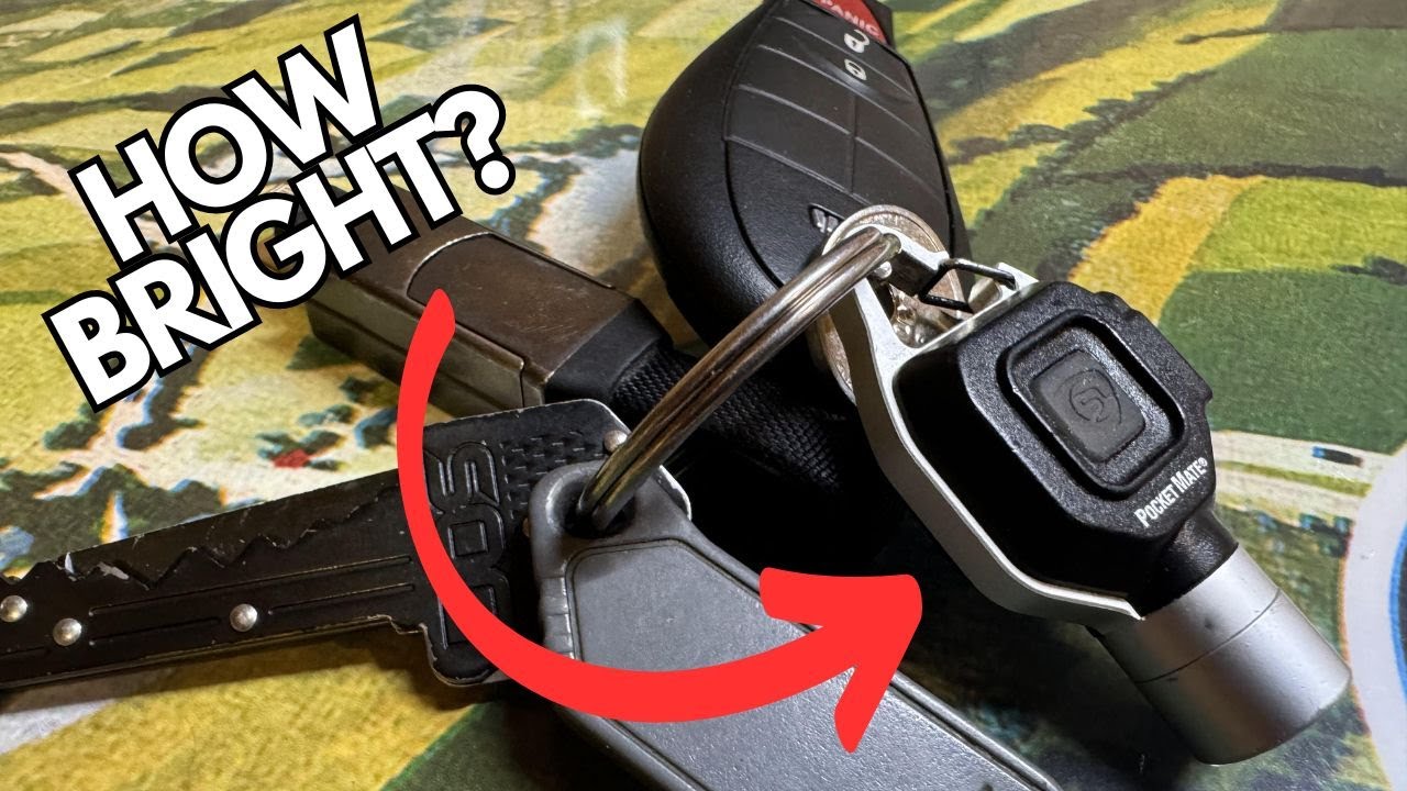 SERIOUSLY BRIGHT - Best Key Ring FLASHLIGHT Streamlight & SOG Key ...
