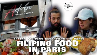 FILIPINO RESTAURANT IN PARIS | ADOBO RESTAURANT #filipinofood by ONE FILIPINO TV 2,363 views 2 months ago 13 minutes, 59 seconds