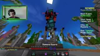 SHARP 6 + DOUBLE HEADER! Try Hard Tuesday #17 (Hypixel Mega Skywars)