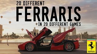 Today we take 20 different types of ferrari on games!! cars like the
fxx k, la ferrari, 458 italia and even classic f1 championship
winners!! let me know what game you think looks ...