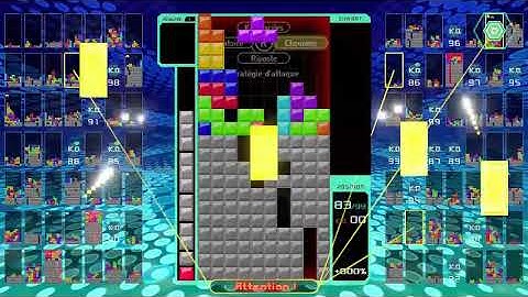 [Tetris 99] bonus: all 10000-subs requests in the same game