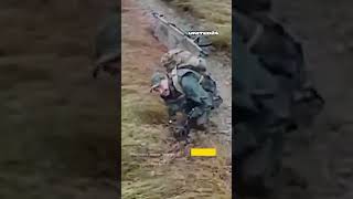 Russian Soldiers Found Ukrainian Drone Lying in Ambush #warinukraine Russian Soldiers Found Ukrainian Drone Lying in Ambush #warinukraine