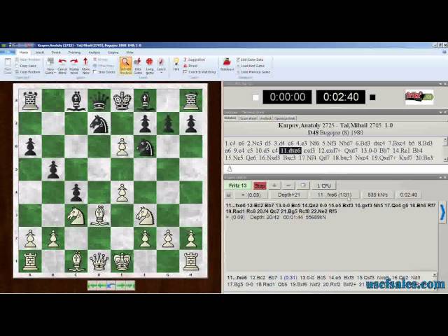 What your computer chess analysis engine is telling you (Fritz Tip #0027) 
