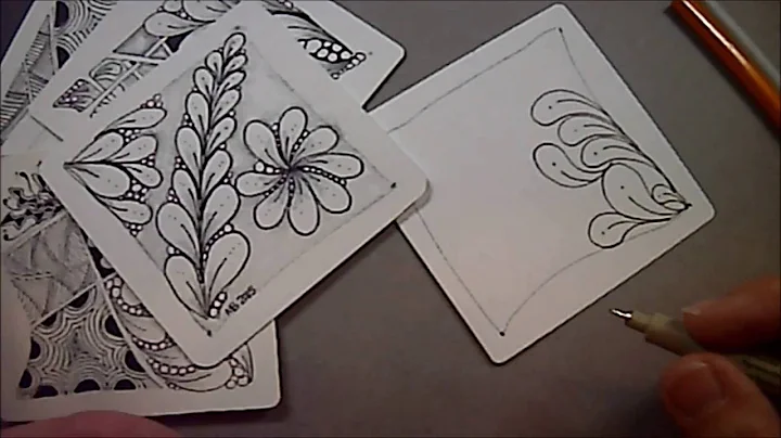 Flux Tangle Pattern Lesson #45