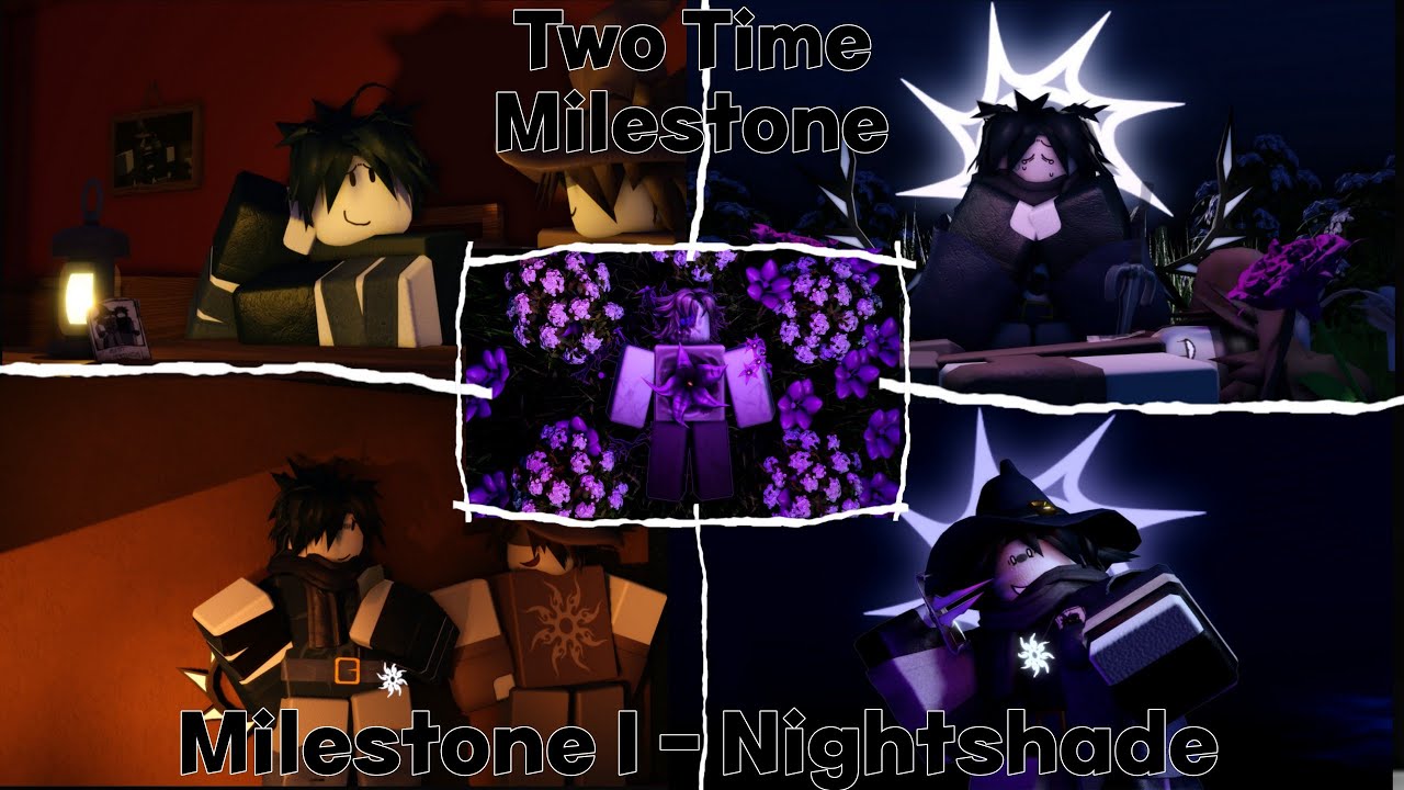 All Two Time Milestone Skins in Forsaken | Milestone I - Nightshade ...