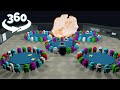 100 PLAYERS | AMONG US but with VR !