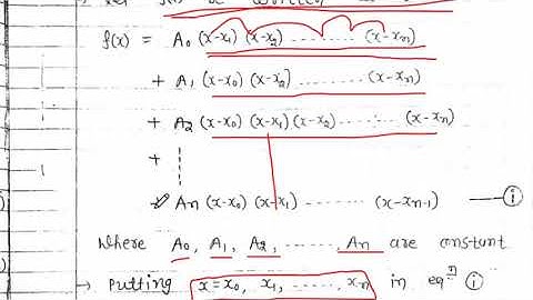 #10 NUMERICAL ANALYSIS || LAGRANGE