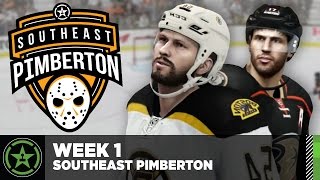 Achievement Hunter Hockey League: Week 1 - Southeast Pimberton Division