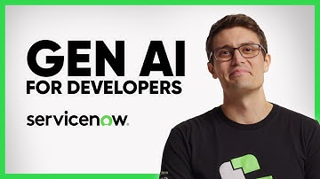 Question Time: GenAI for Developing on the Now Platform | ServiceNow