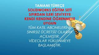 KATIL ABONELERİNE ÖZEL SIFIRDAN İLERİ FULL SOLİDWORKS EĞİTİM SETİ   #shorts #teknoloji #solidworks by Dankın Bozkurt  276 views 6 months ago 6 seconds