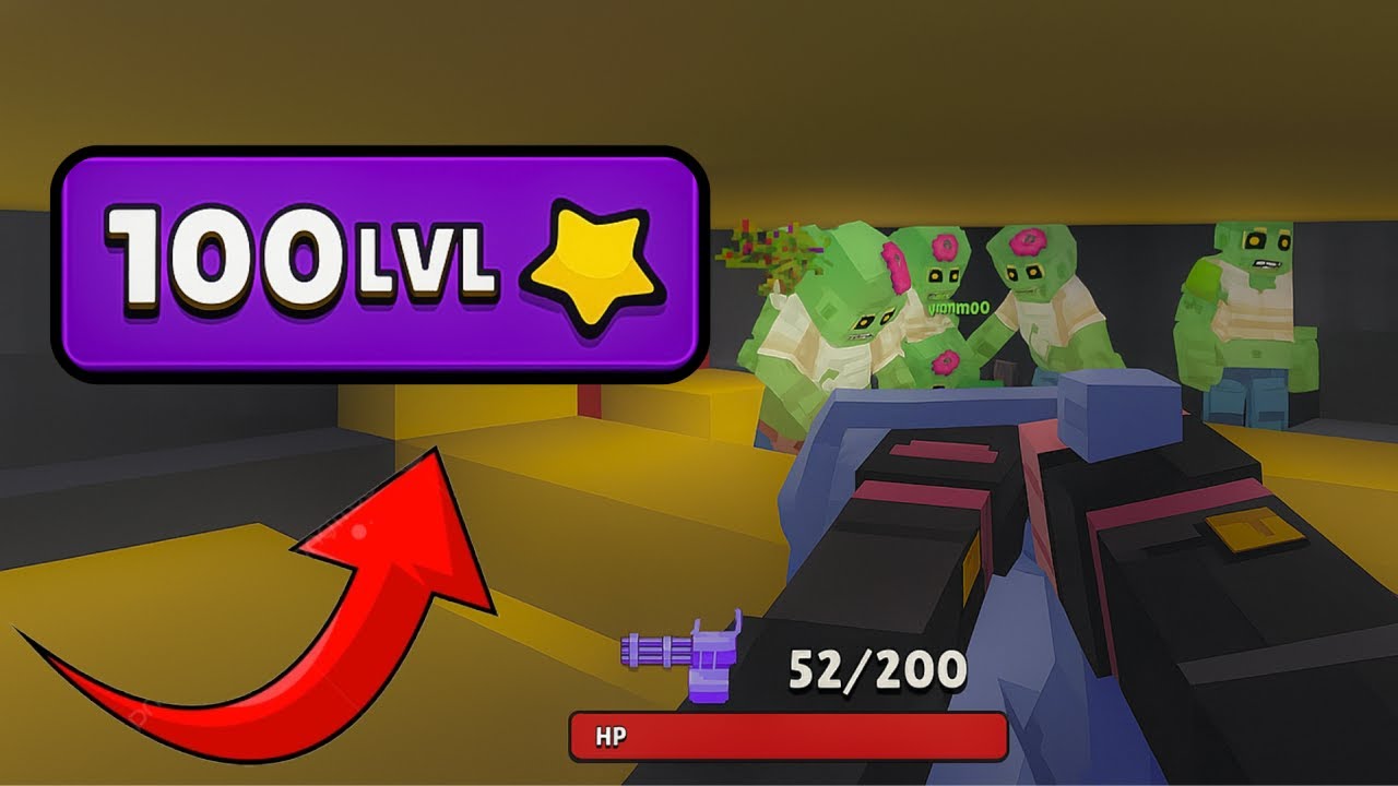 Level 100 MineFun.io Infection 🕹️🧟‍♂️- Game play 26 kills 🔥😱