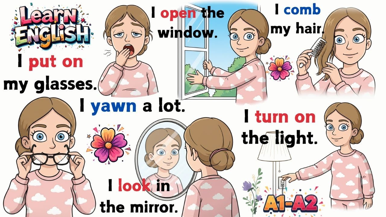 Speak English Every Day 🗣️🇺🇸 | 25 Daily Home Sentences You Must Know 🏠✨