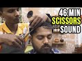 ASMR | 46 min of Satisfying SCISSORS BEARD and HAIR TRIMMING by MASTER CRACKER