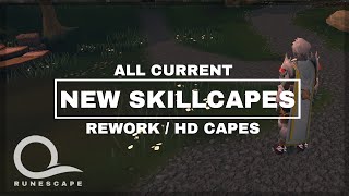 Runescape [RS3] Skillcape Rework - All 26 in HD (2015)