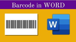 How to create Barcode in Microsoft Word|Barcode in Word #barcode