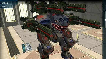 War Robots - New Prototype Weapons Test Server 2.5.0 | Griffin Gameplay