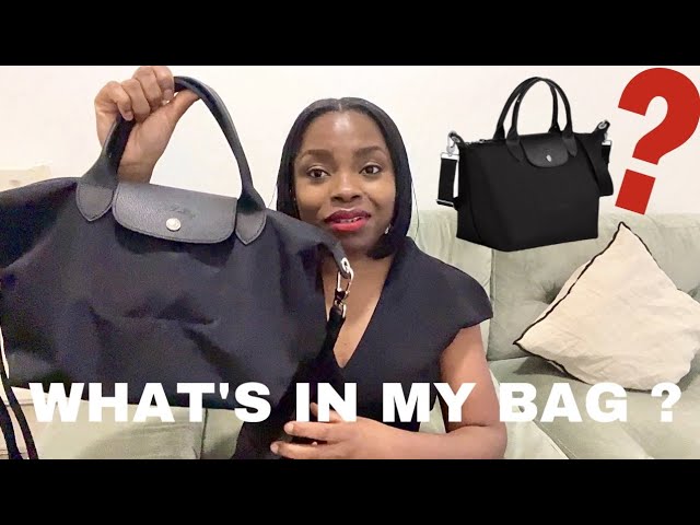 WHAT'S IN MY WORK BAG ? LONGCHAMP LE PLIAGE NEO SMALL BAG 