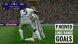 Nedved scoring long range goals in pes 2021|| The Legend Pavel Nedved || pes2021mobile|
