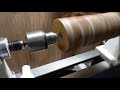 木工旋盤用自作の2プロングドライブセンター！home made 2-prong woodlathe