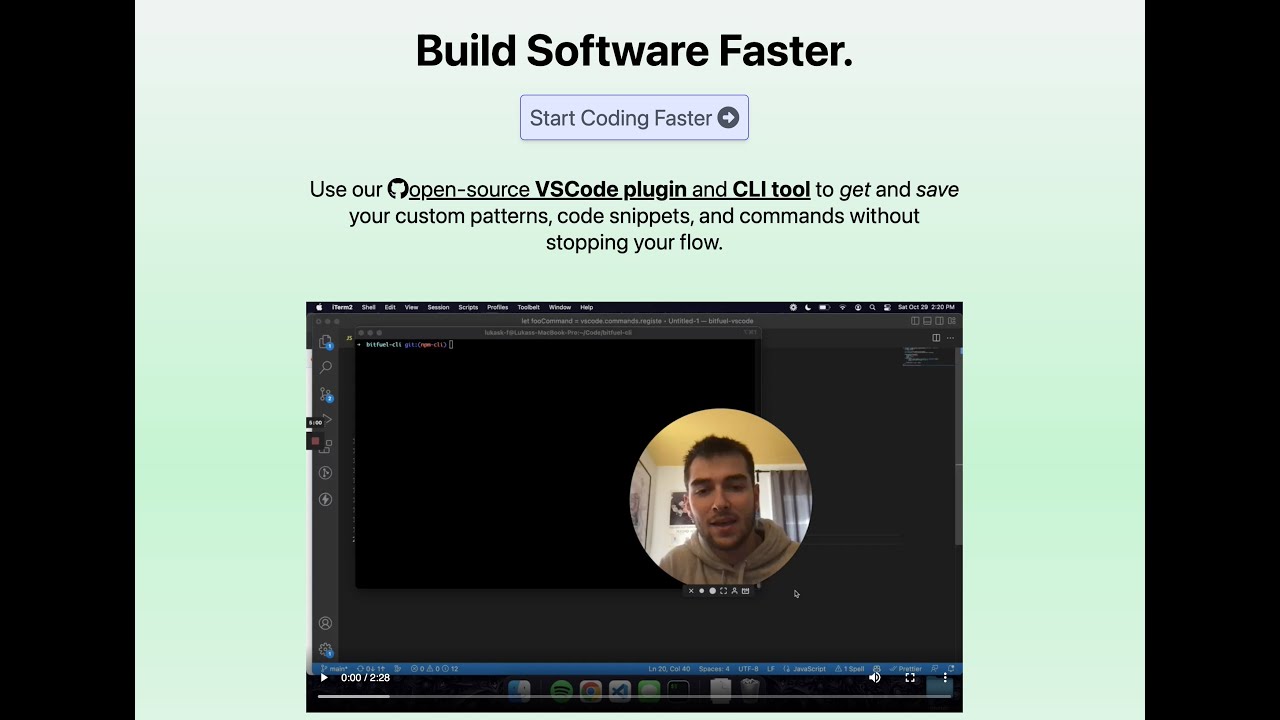 2 minutes to code 2x Faster - YouTube