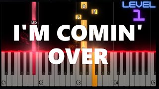 I'm Comin' Over - Chris Young - EASY Piano Tutorial